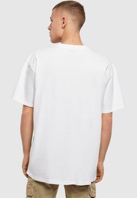 Merchcode BOSTON HEAVY - T-shirts print - white