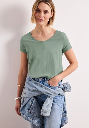 Street One STREET ONE - T-shirts basic - dark serene green