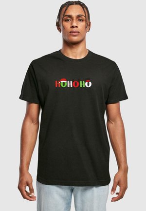 Print T-shirt - black