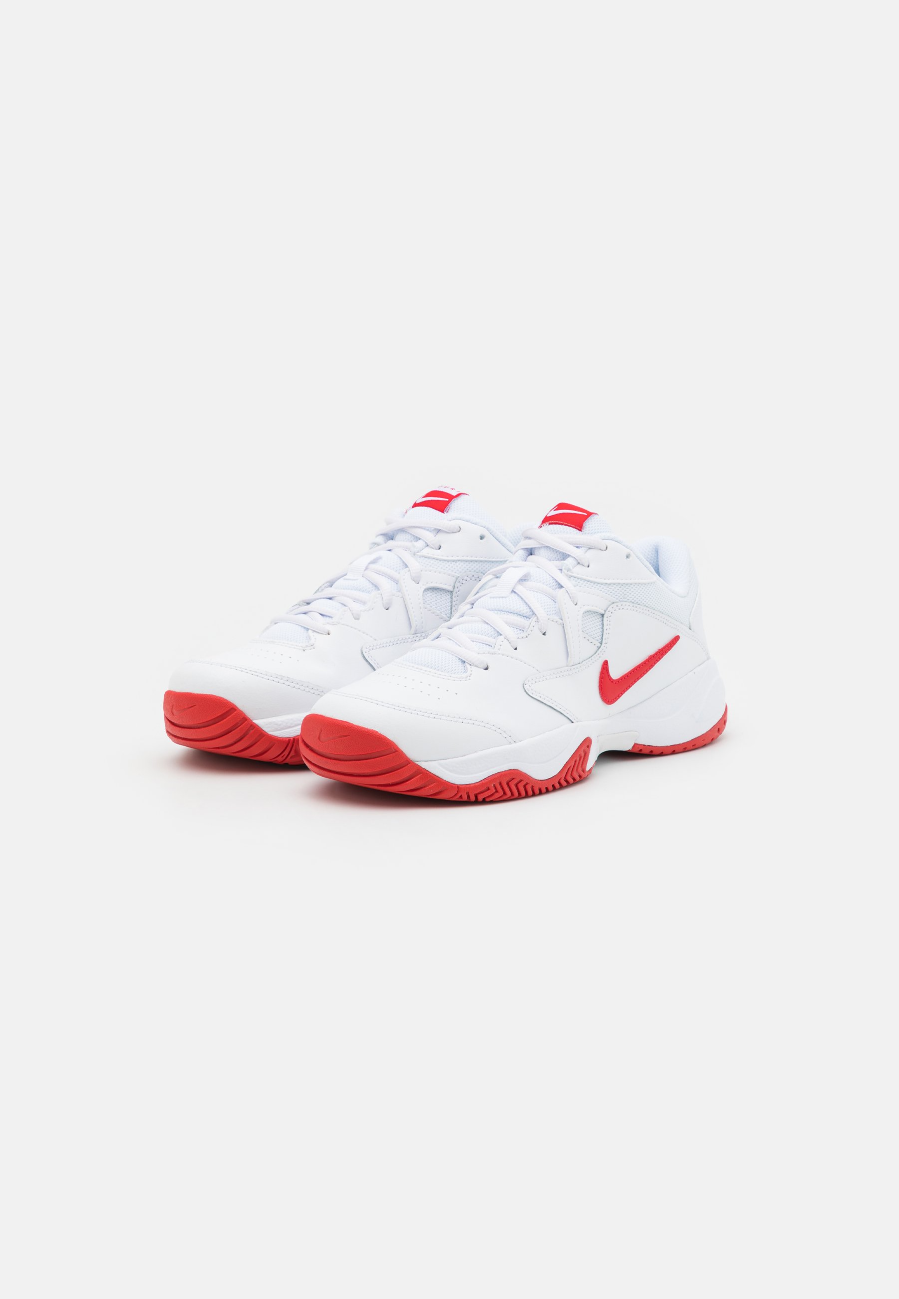 Nike Performance LITE 2 - Scarpe da tennis per tutte le superfici -  white/university red/bianco - Zalando.it