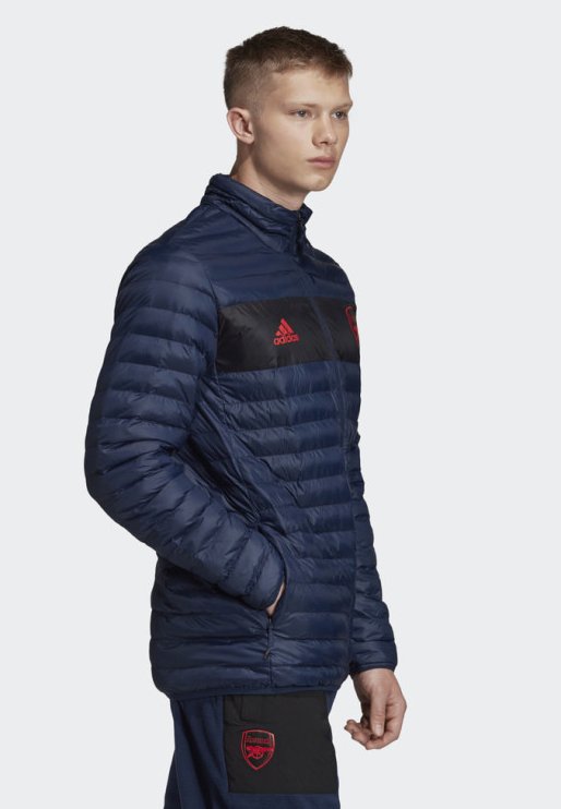 ARSENAL SEASONAL SPECIAL LIGHT DOWN JACKET Vinterjakke blue ARSENAL SEASONAL SPECIAL LIGHT DOWN JACKET Vinterjakke blue