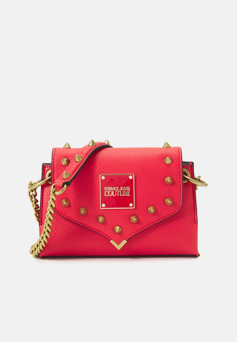 Versace Jeans Couture STUDS REVOLUTION DISCO BAG Sac bandoulière scarlet/rouge ZALANDO.FR