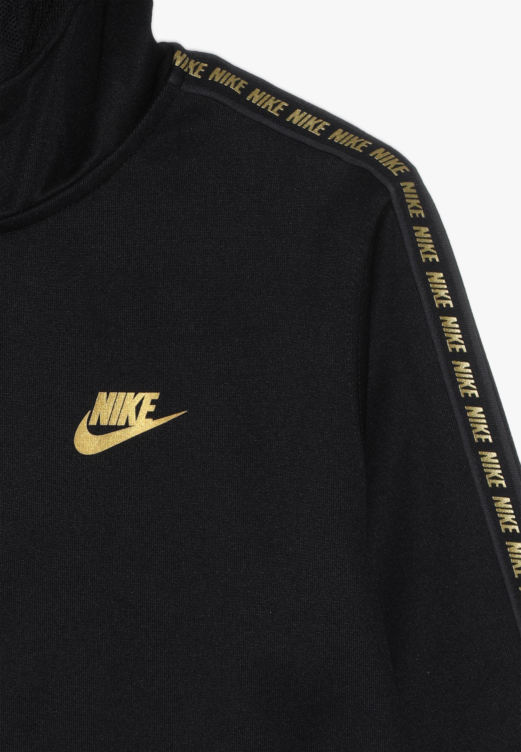 black and gold nike jacket