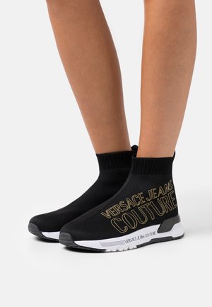 Versace Jeans Couture, Baskets montantes - black