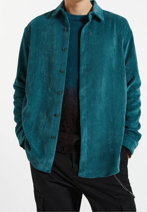 Shirt - mottled blue