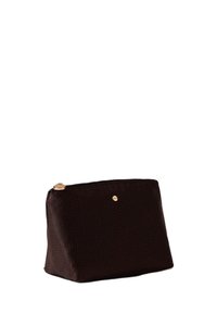 Borbonese CLASSICA MEDIUM - Wash bag - dark brown black