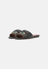 Kurt Geiger London EYE FLAT - Muiltjes - black