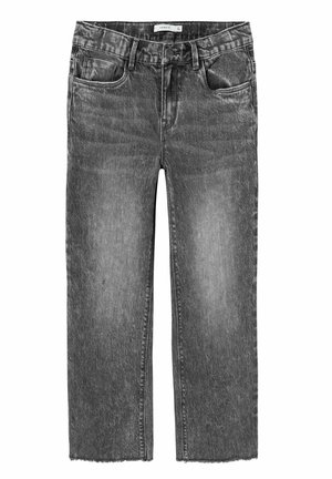 Straight leg jeans - dark grey denim