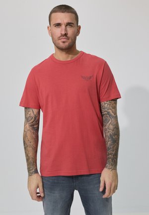 MIT KLEINEM - Triko s potiskem - rot