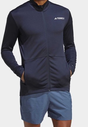 Fleecová bunda - dark blue