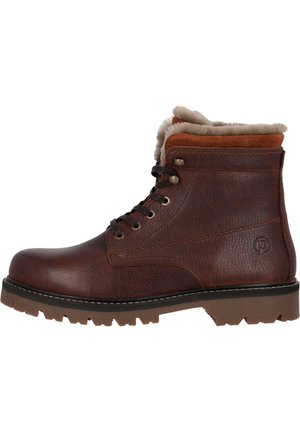 HIGLAR - Lace-up ankle boots - braun