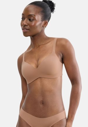 Sloggi, T-shirt bra - nostalgic brown