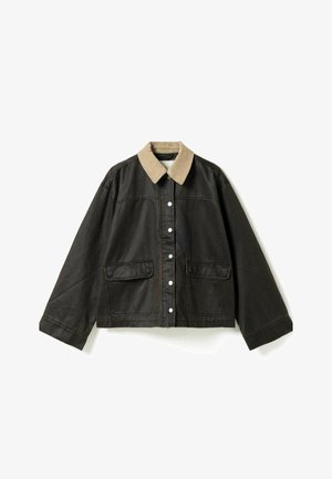 Noella, N-MAHINA JACKET - Καλοκαιρινό μπουφάν - dark grey