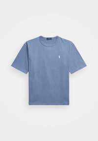 RELAXED FIT LOGO JERSEY T-SHIRT - Tricou cu imprimeu - capri blue