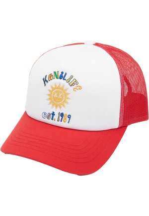 SIGNATURE TRUCKER - Nokkmüts - red white