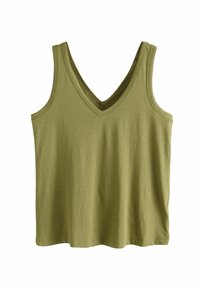 REGULAR FIT SLOUCH - Felső - olive green