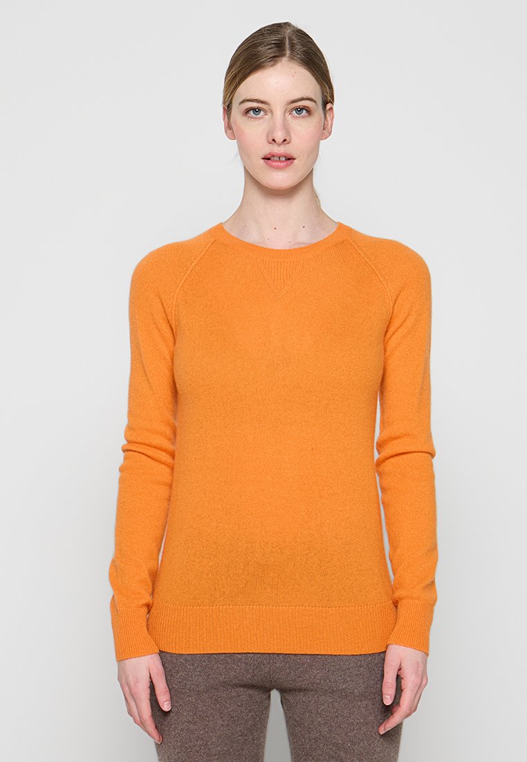 Authentic Cashmere Trui oranje Authentic Cashmere Trui oranje