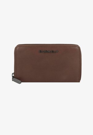 Burkely NOCTURNAL NOVA RFID SCHUTZ 14 5 CM - Geldbörse - citrine cognac