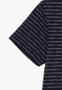 Scotch & Soda Triko s potiskem - blue