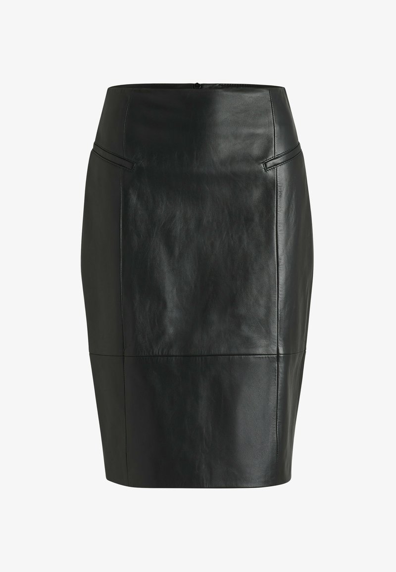 Jupe crayon en cur, longueur md - LA REDOUTE COLLECTONS | Leather pencl skrt, Md skrt Jupe crayon en cur, longueur md - LA REDOUTE COLLECTONS | Leather pencl skrt, Md skrt