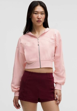 lululemon DEFINE RELAXED-FIT HOODED LUON™ - Felpa con zip - pink pearl