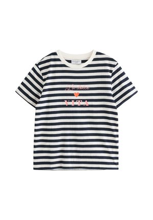 Lindex, LINDEX T-SHIRT LINDEX - Printtipaita - navy