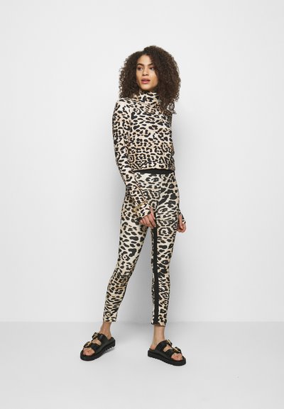 Rabanne Camisola de manga comprida - brown