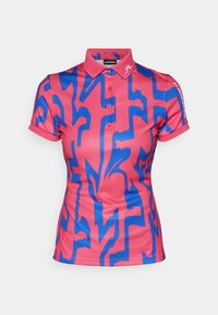 J.LINDEBERG Sports TOUR TECH PRINT - Piké - pink