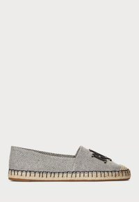 CAMERYN III CANVAS & LEATHER ESPADRILLE - Espadrilles - natural/black