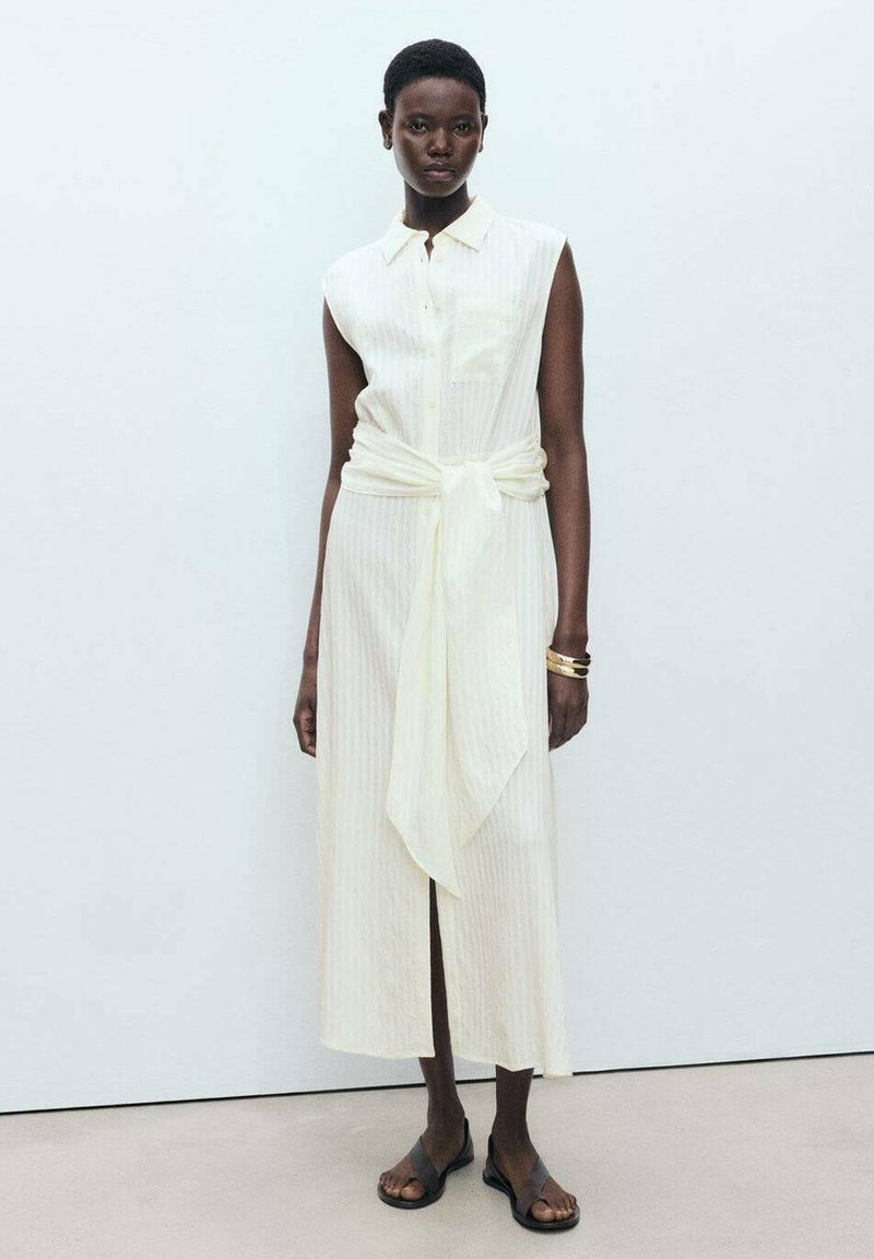 mango white dress Mango devore maxi slip dress in ivory