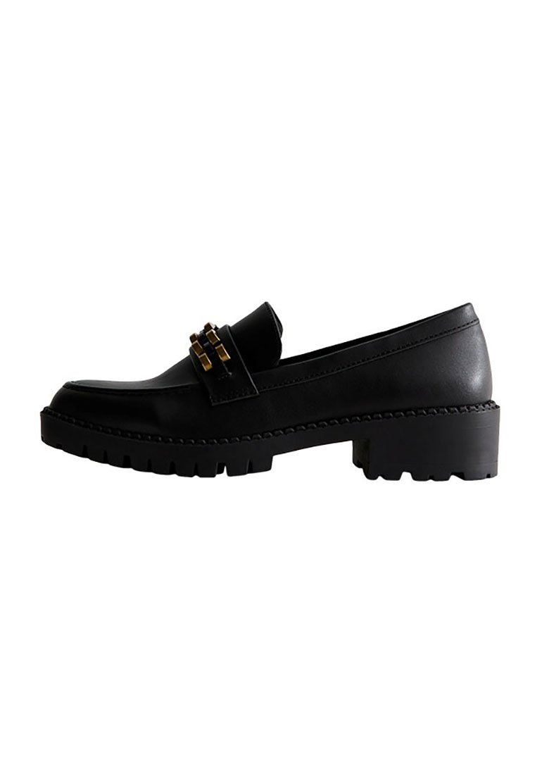 New Look CHUNKY DISC STRAP PENNY - Zapatos sin cordones - black/negro ...