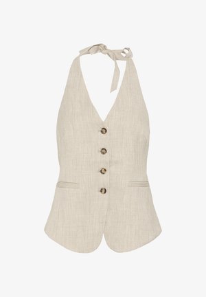 Kaffe, KAOMILA WAISTCOAT - Veste sans manches - feather gray melange