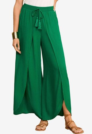 Love & Roses SPLIT DETAIL BEACH TIE FRONT - Nadrágok - green