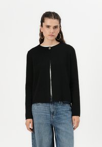 Vero Moda VMMARINA O NECK BOO - Gilet - black