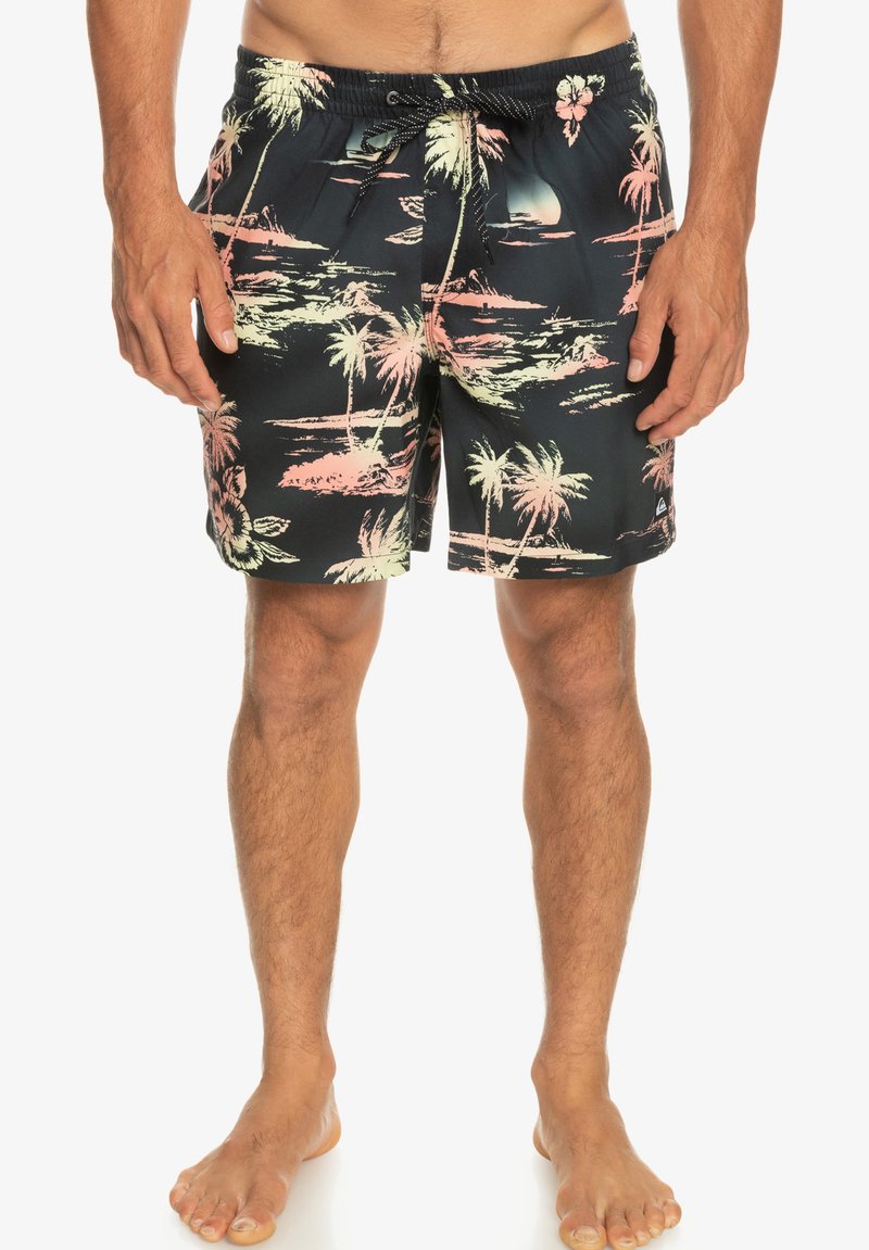 Quiksilver EVERYDAY MIX VOLLEY 17 Zwemshorts black/meerkleurig