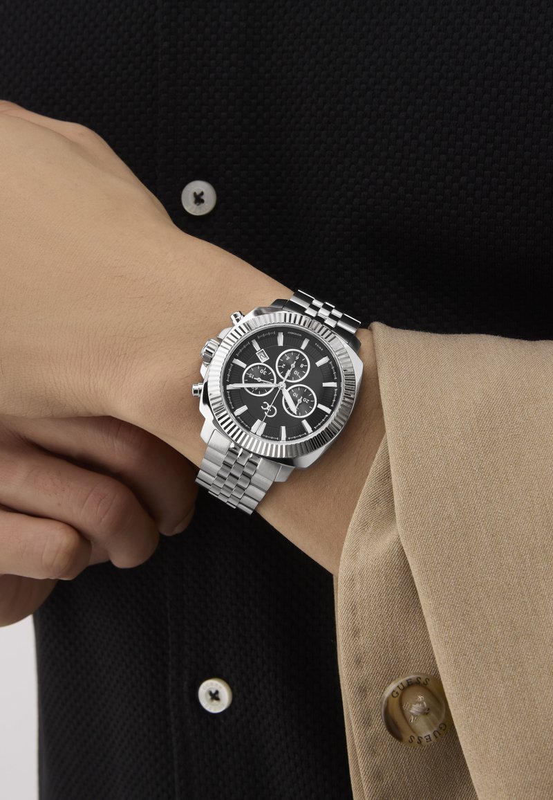 Gc Watches Gc Flair Coussin - Chronografické hodinky - silver-coloured