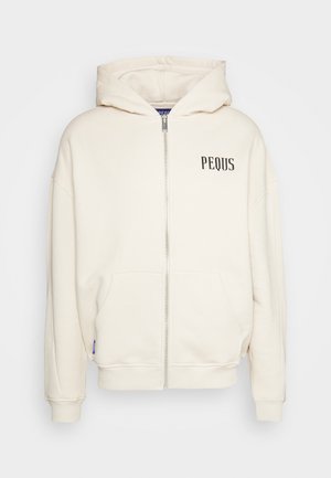MONUMENT GRAPHIC ZIP HOODIE UNISEX - Sweatjacke - cream