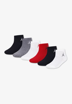 EVERYDAY ESSENTIALS ANKLE UNISEX 6 PACK - Chaussettes - gym red/black