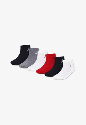 EVERYDAY ESSENTIALS ANKLE UNISEX 6 PACK - Chaussettes - gym red/black