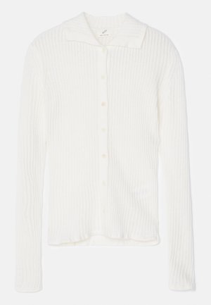 BITE Studios NET CARDIGAN - Gilet - off-white