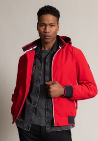 Wellensteyn Regenjacke / wasserabweisende Jacke - rot