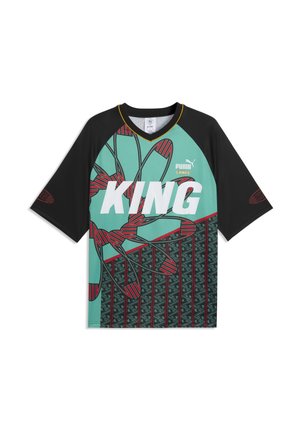 KING RELAXED EXTRAVAGANZA - T-shirt imprimé - vibrant green