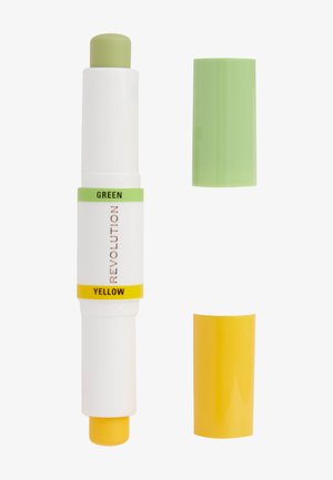 REVOLUTION CORRECT & TRANSFORM - Concealer - yellow & green