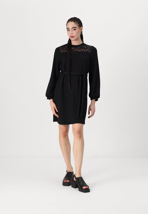 De La Vali Ravenna Draped Jersey Mini Dress
