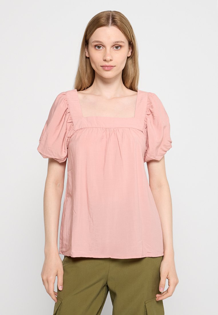 Apricot Blouse donkerroze
