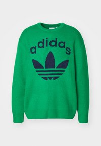 CREW NECK - Camisola - green/night indigo