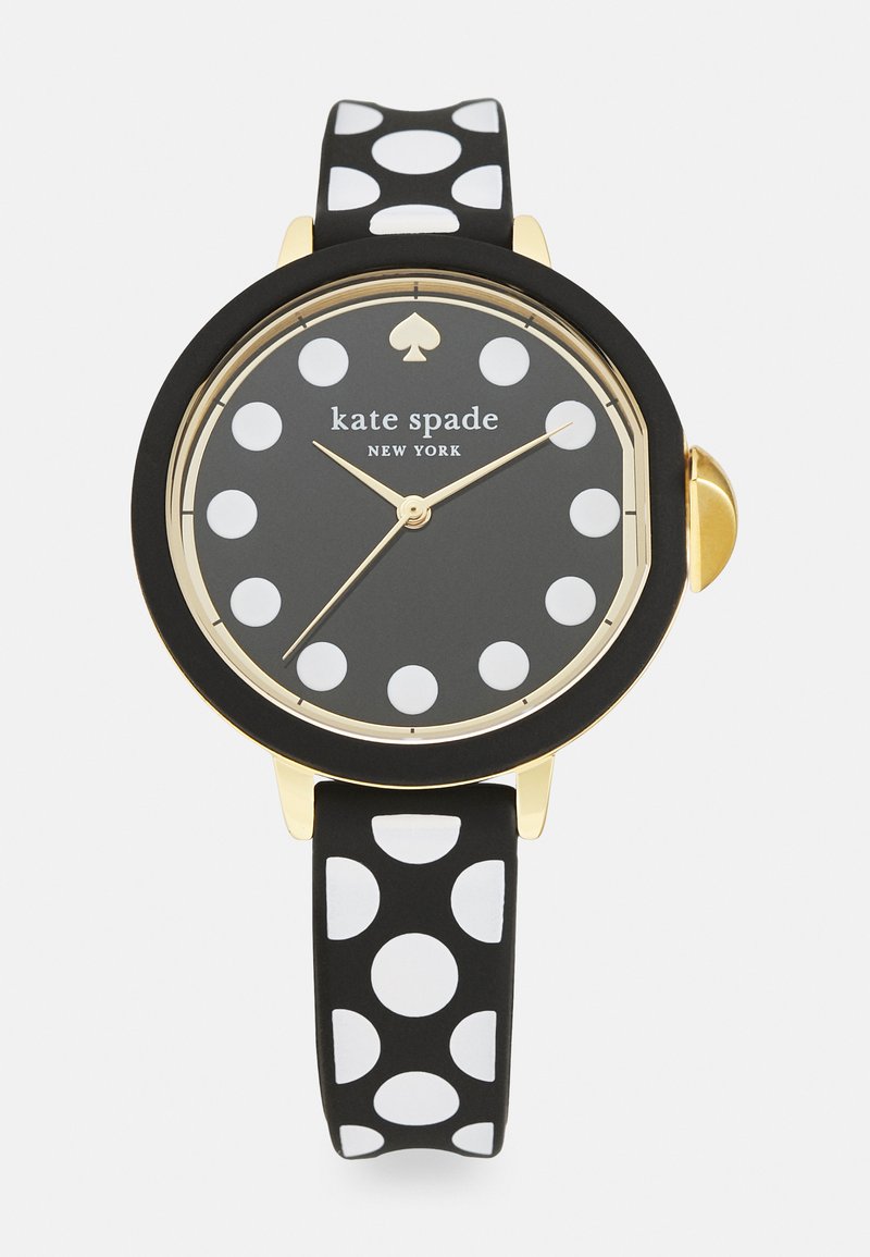 kate spade new york WATCH PARK ROW Uhr black/white/goldcoloured