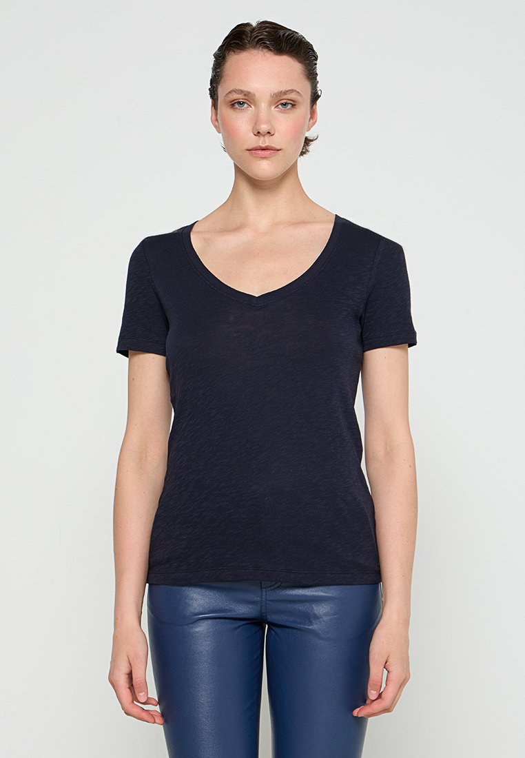 Marc O’Polo T-shirt basic donkerblauw