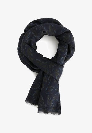 LEAF PRINT - Sjaal - navy blue