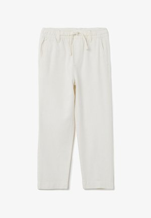 Pantalones - cream white